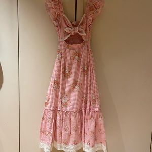 LoveShackFancy summer maxi dress